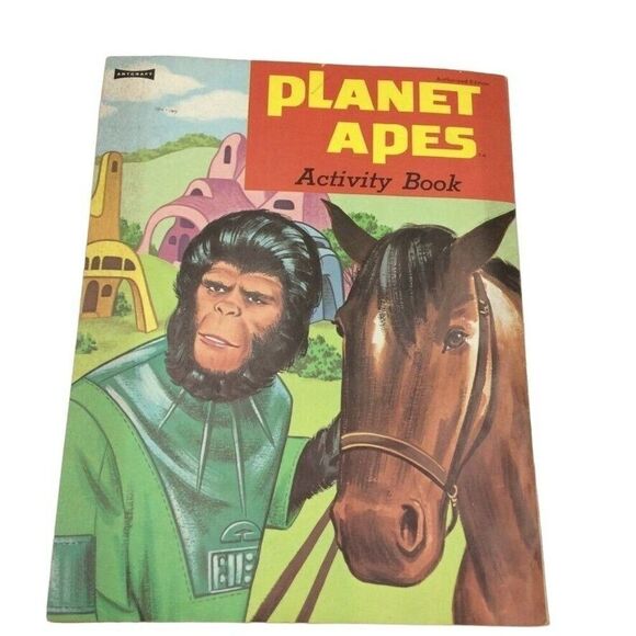 Vintage Mego Planet of Apes Verdon Zaius Burke Soldier Ape Cornelius Book Lot - Picture 11 of 13